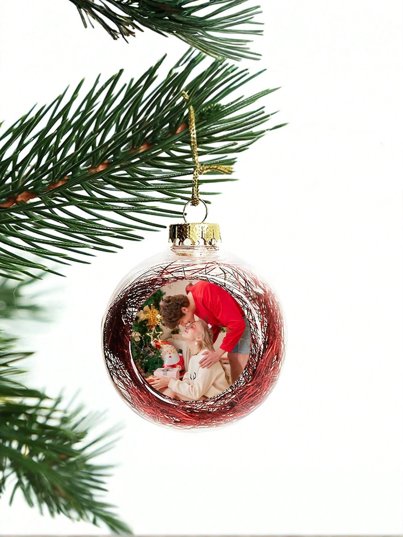 Christmas Decoration Balls with Customizable Photos